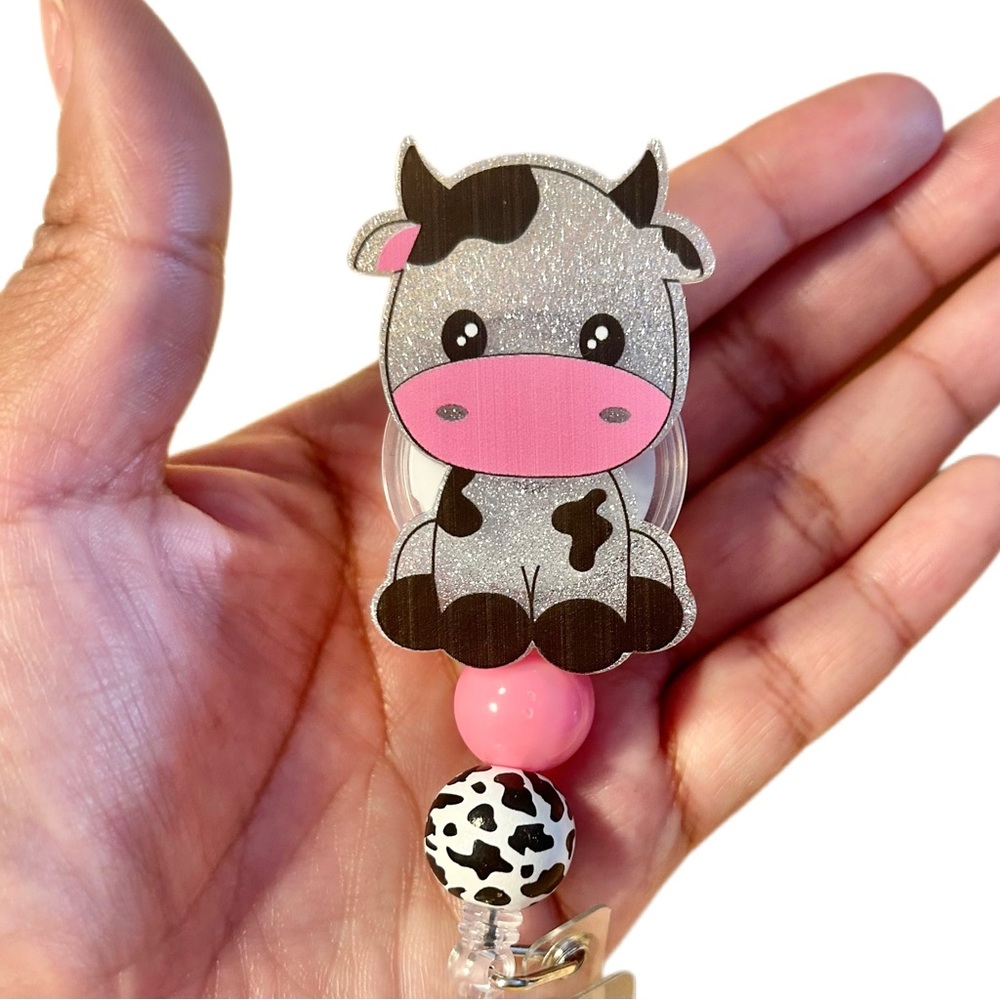 Cute Cow 🐮 Badge Reel